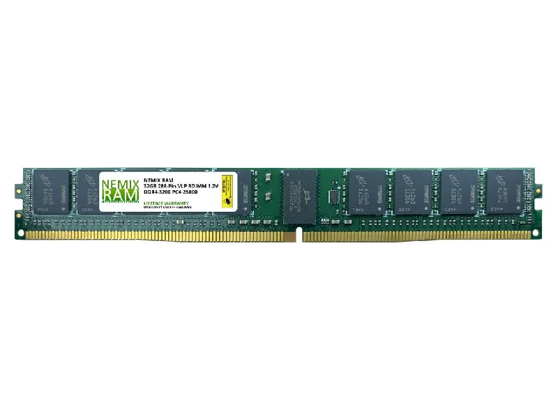 32GB DDR4-3200 PC4-25600 ECC Registered VLP Memory for Servers / Workstations by NEMIX RAM