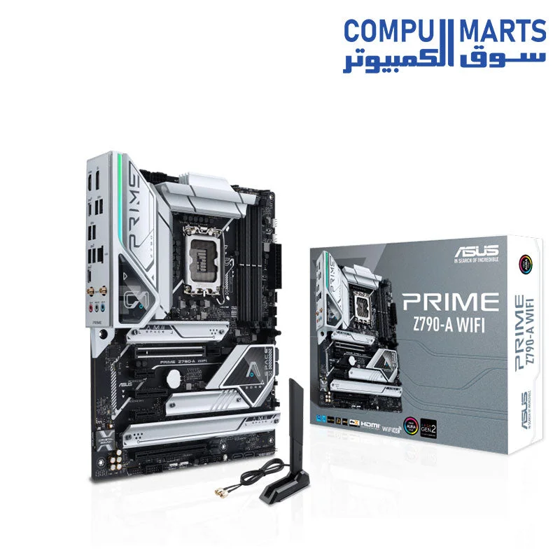 ASUS Prime Z790-A WiFi 6E LGA 1700(Intel 13th & 12th) DDR5 ATX Motherboard