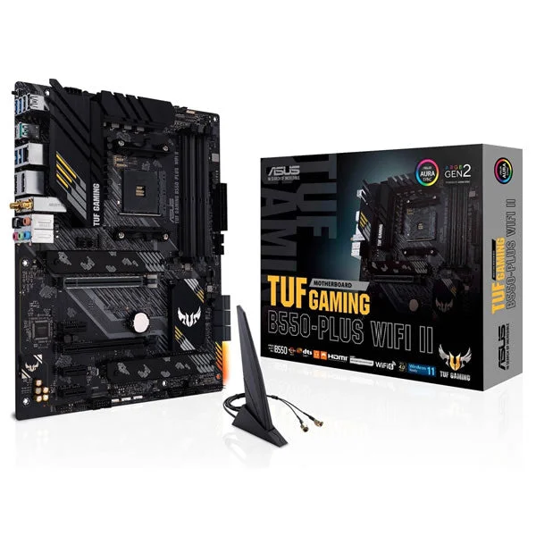 ASUS TUF GAMING B550-PLUS WIFI II AMD B550 Ryzen Socket AM4 Motherboard