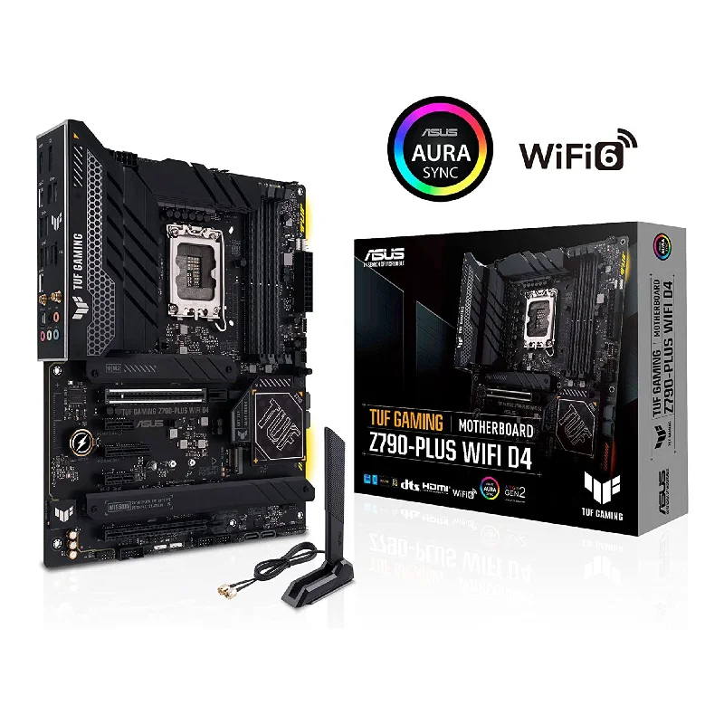 ASUS TUF GAMING Z790-PLUS WIFI LGA1700 DDR5 2.5GBE ATX TUF Gaming Desktop Motherboard