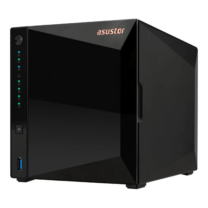 Asustor AS3304T v2 Drivestor 4 Pro Gen2 4-Bay NAS Enclosure - 1.7GHz 4-Core CPU - 2GB DDR4 - 2.5GbE