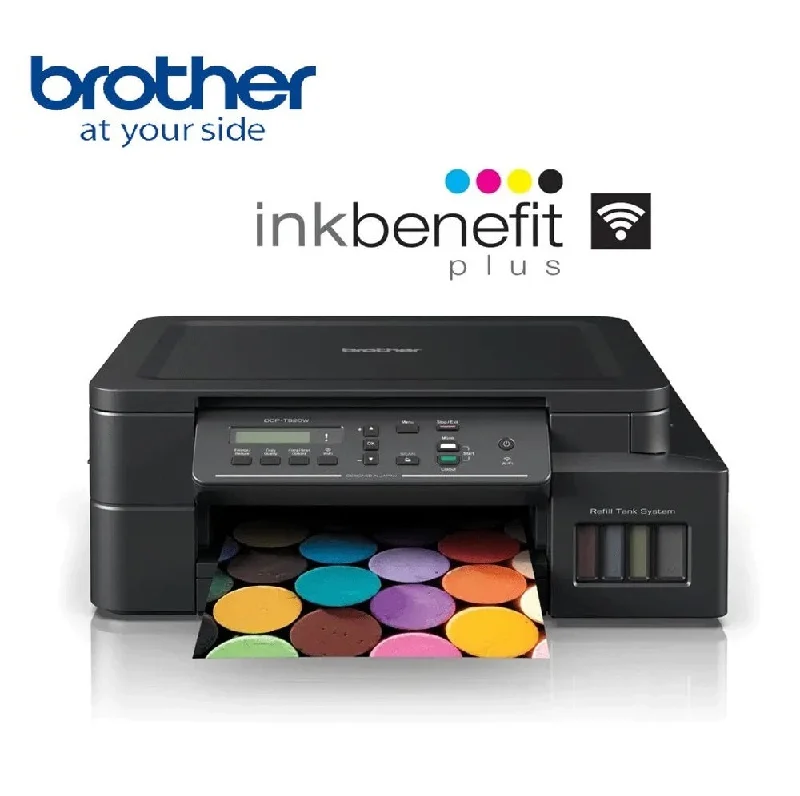 Brother DCP-T420W Wireless, 3-in-1 Inkjet Printer Colour (All-in One Ink)