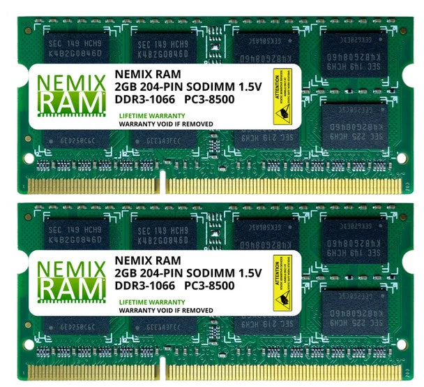 DDR3 1066MHZ PC3-8500 SODIMM 2RX8