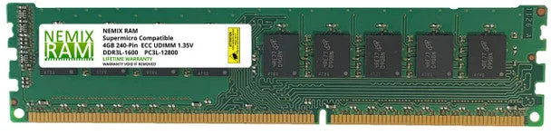 DDR3 1600MHZ PC3-12800 ECC UDIMM 2RX8