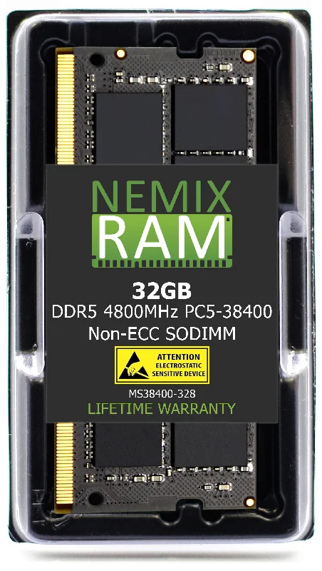 DDR5 4800MHZ PC5-38400 SODIMM 2RX8