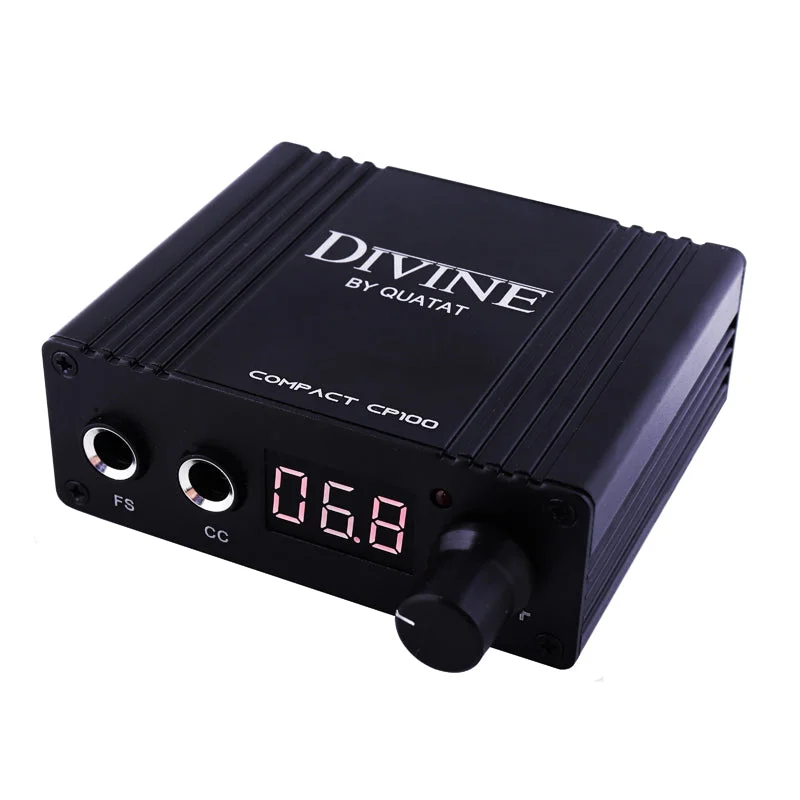 Divine Compact CP100 Tattoo Power Supply By QUATAT