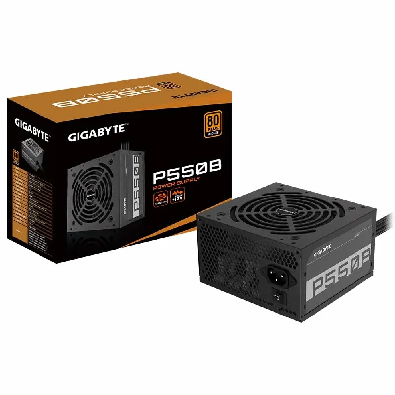 GIGABYTE 550W P550B 80 PLUS BRONZE NON MODULAR SMPS