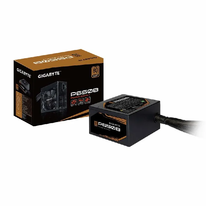 GIGABYTE 650W P650B 80 PLUS BRONZE NON MODULAR SMPS