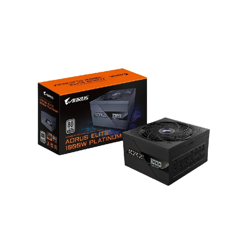 Gigabyte Aorus Elite P1000W 80+ Platinum Modular PCIe 5.0 Power Supply GP-AE1000PM-PG5