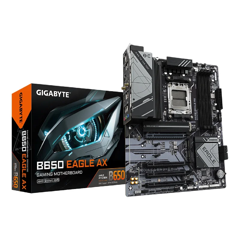 GIGABYTE B650 EAGLE AX AMD Ryzen AM5 LGA1718 ATX Motherboard