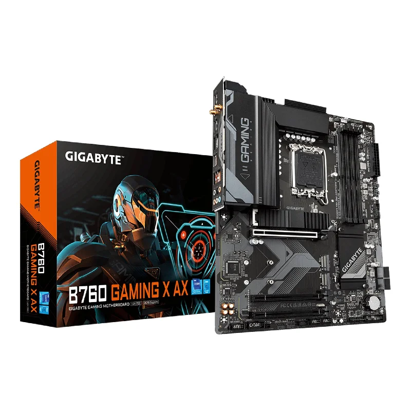 Gigabyte B760 GAMING X AX Intel LGA 1700 ATX Ultra Durable Gaming Motherboard