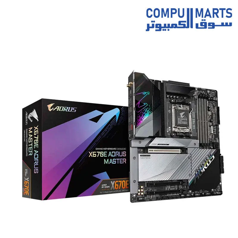 GIGABYTE X670E AORUS MASTER DDR5 Motherboard