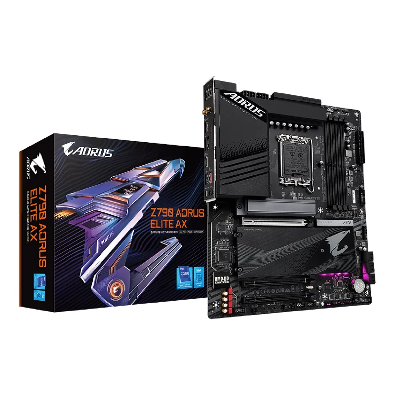 Gigabyte Z790 AORUS ELITE AX LGA1700 ATX Desktop Motherboard