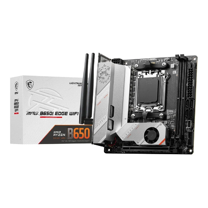 MSI B650IEDGEWIFI MPG B650I EDGE WIFI Gaming Desktop Motherboard - AMD B650 Chipset - Socket AM5 - Mini ITX