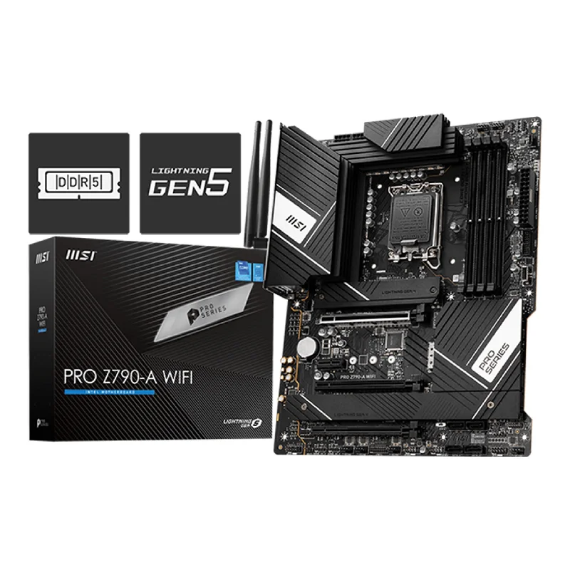 MSi PRO Z790-A WIFI DDR5 LGA1700 Pro Series ATX Motherboard