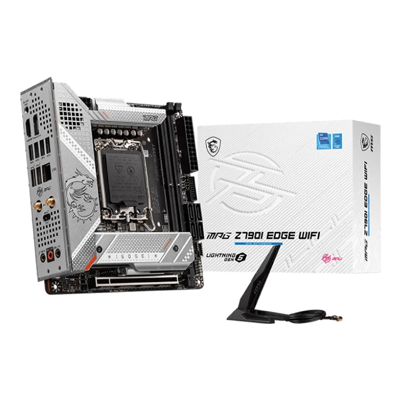 MSI Z790IEDGE LGA1700 MPG Z790I EDGE WIFI Gaming Desktop Mini ITX Motherboard