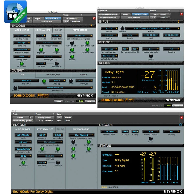 Neyrinck SoundCode for Dolby Digital 2 - Upgrade from SoundCode 1