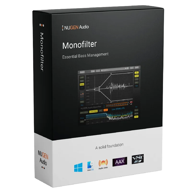 NUGEN Audio Monofilter - Bass Management Plugin (VST/AU/AAX)