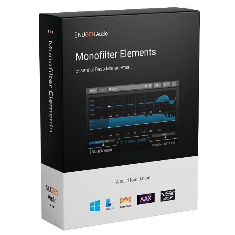 NUGEN Audio Monofilter Elements - Bass Management Plugin (VST/AU/AAX)