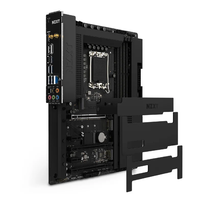 NZXT N7-Z79XT-B1 N7 Intel Z790 Wi-Fi 6E ATX Motherboard - Black Cover