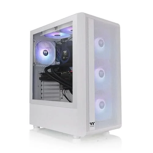 THERMALTAKE S200 TG ARGB SNOW MID TOWER CHASSIS CA-1X2-00M6WN-00