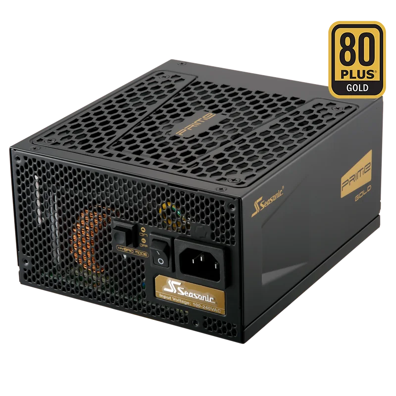 Seasonic Prime GOLD 750watts 80+ Full Modular PSU SSR-750GD