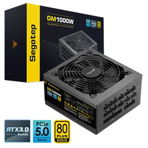 Segotep GM1000W ATX3.0 Black