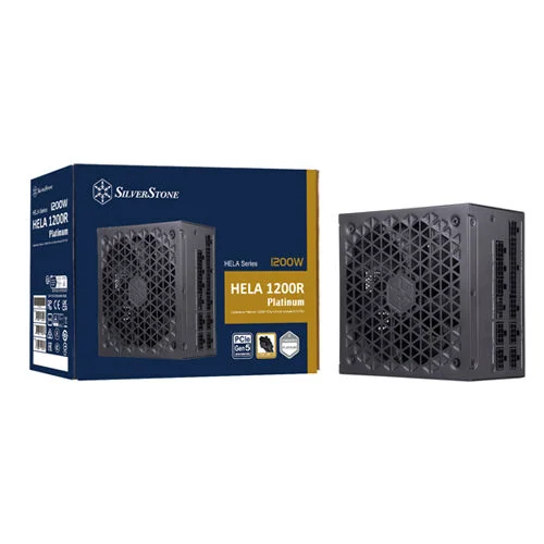 SilverStone HELA 1200R Platinum 1200W PCIe 5.0 Fully Modular ATX PSU | SST-HA1200R-PM