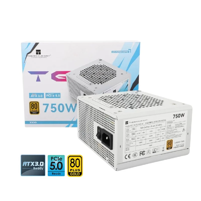 Thermalright TG-750S-W 750W 80+ Gold Power Supply - White