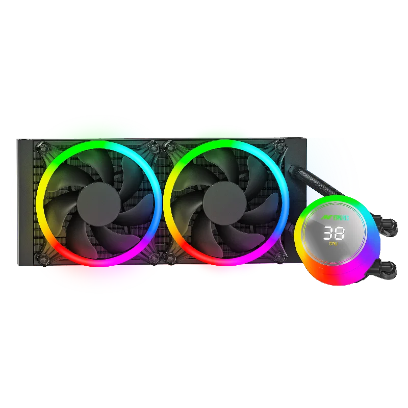 ANT ESPORTS ICE CHROMA 240 ARGB 240MM CPU LIQUID COOLER BLACK