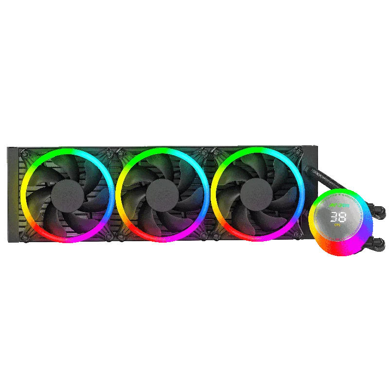 ANT ESPORTS ICE CHROMA 360 ARGB 360MM CPU LIQUID COOLER BLACK