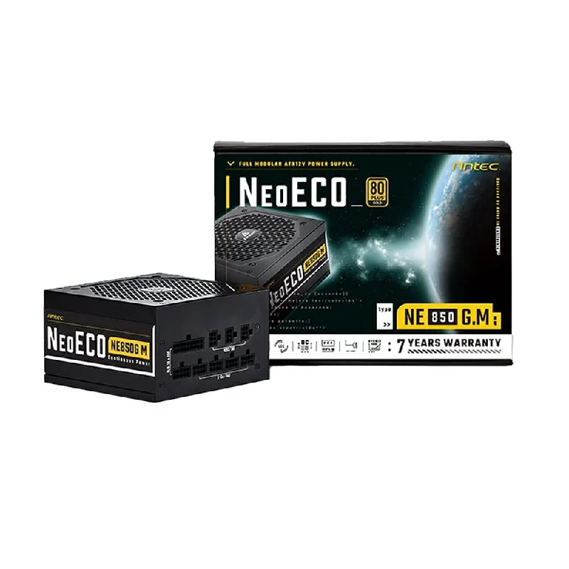 ANTEC NEOECO 850W NE850G 80 PLUS GOLD FULLY MODULAR SMPS