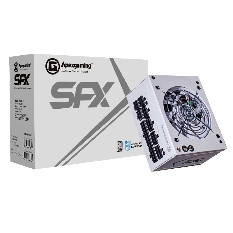 Apexgaming SFX-650MW 650Watt 80 PLUS Gold Fully Modular Power Supply