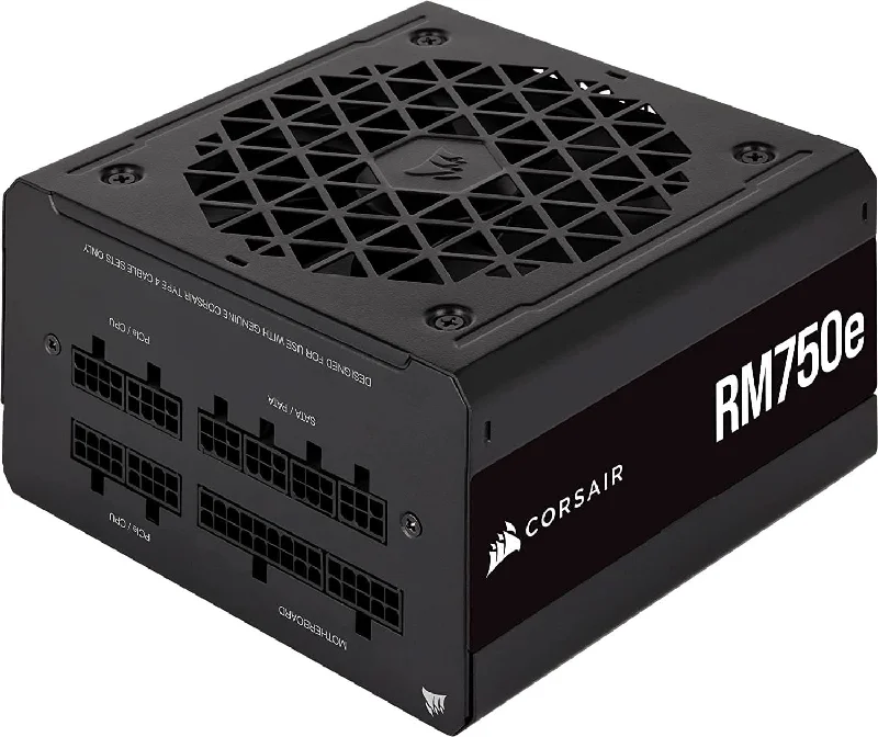 CORSAIR 750W RM750E 80 PLUS GOLD FULLY MODULAR ATX 3.0 SMPS