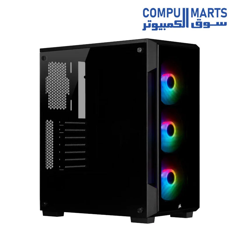 Corsair iCUE 220T RGB Tempered Glass Mid-Tower Smart Case