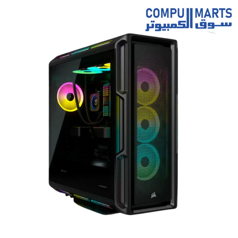 Corsair iCUE 5000T RGB Tempered Glass Mid-Tower ATX PC Case