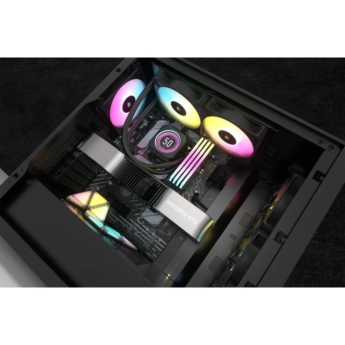 CORSAIR iCUE H100i ELITE LCD XT 240mm Liquid CPU Cooler