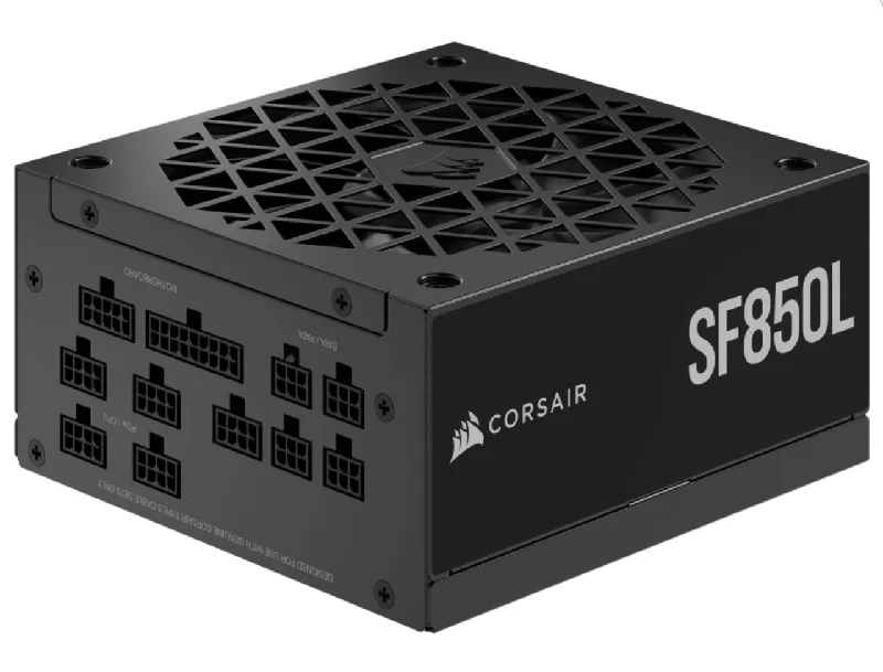 Corsair SF-L Series 80+ Gold SF850L Fully Modular Low-Noise SFX Power Supply. Ultra compact Space saving,  High Performance PSU