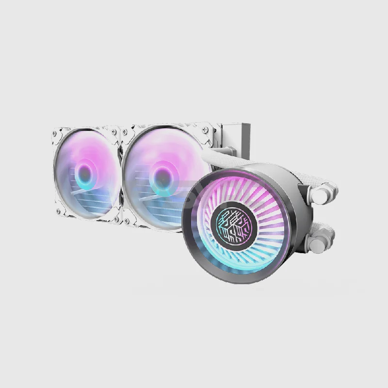 DarkFlash DN240 CPU Liquid Cooler White