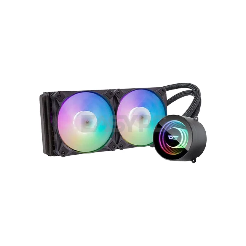 DarkFlash Twister DX 240 V2.6 ARGB AIO CPU Liquid Cooler Black