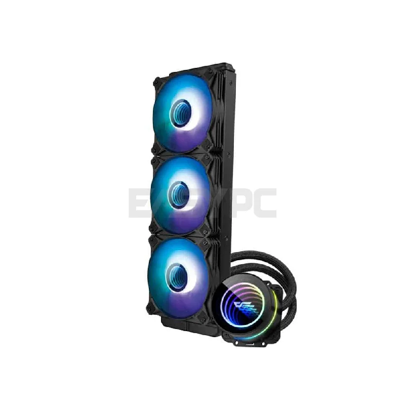 DarkFlash Twister DX 360 V2.6 ARGB AIO CPU Liquid Cooler Black