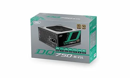 DEEPCOOL 750W DQ750-M V2 80 PLUS GOLD FULLY MODULAR SMPS