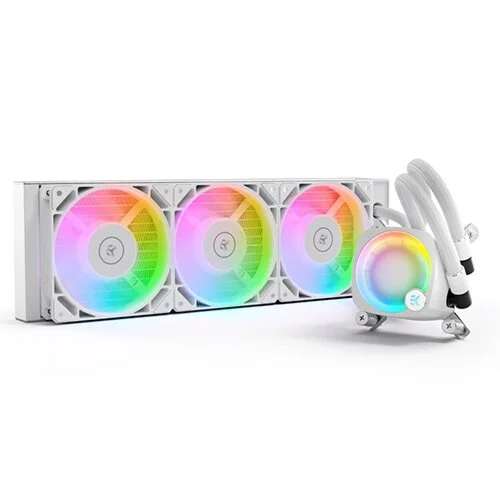 EKWB Nucleus AIO CR360 Lux D-RGB White CPU Liquid Cooler