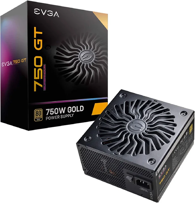 EVGA 750W 750GT SUPERNOVA 80 PLUS GOLD FULLY MODULAR SMPS