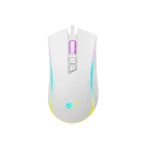 Havit Gamenote HV-MS1034 White RGB Backlit Programmable Gaming Mouse