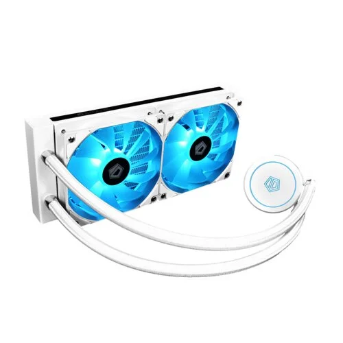 ID-Cooling AURAFLOW X 240 Snow RGB White CPU Liquid Cooler