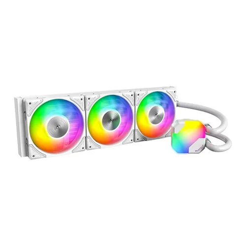 Montech HyperFlow ARGB 360 White AIO 360mm CPU Liquid Cooler