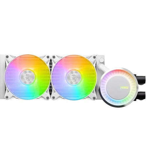 MSI MAG CORELIQUID E240 White CPU Liquid Cooler