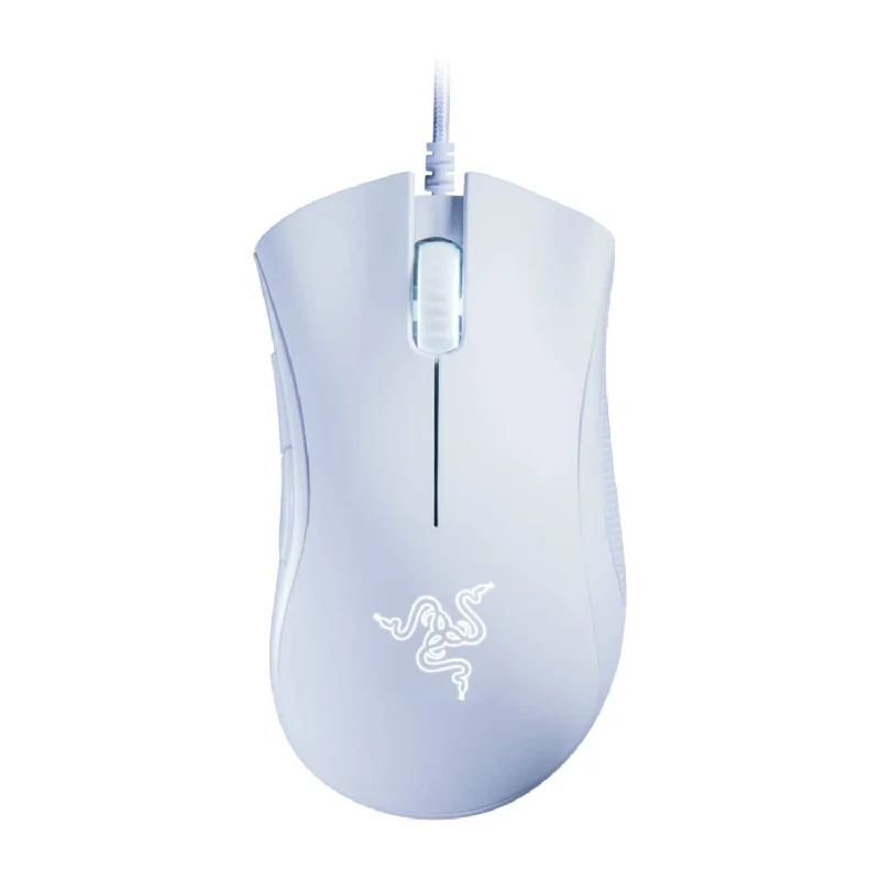 Razer DeathAdder Essential Gaming Mouse, USB Wired Mice, 6400dpi, 5 Buttons, White