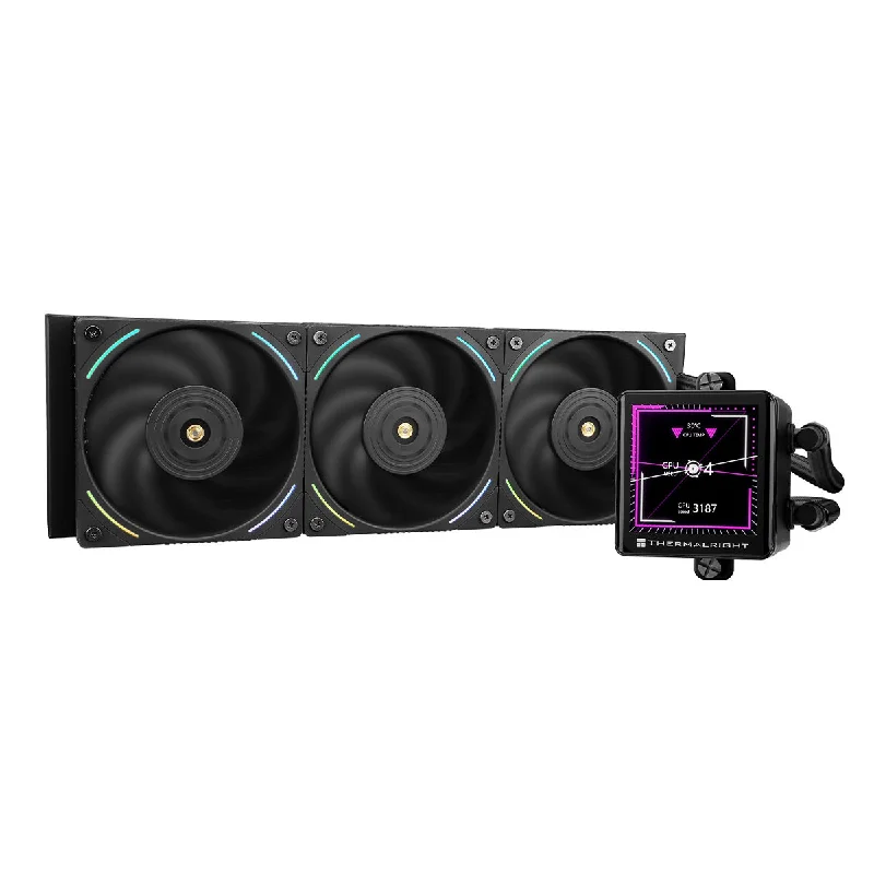 Thermalright Frozen Vision LCD 360mm CPU Liquid Cooler - Black